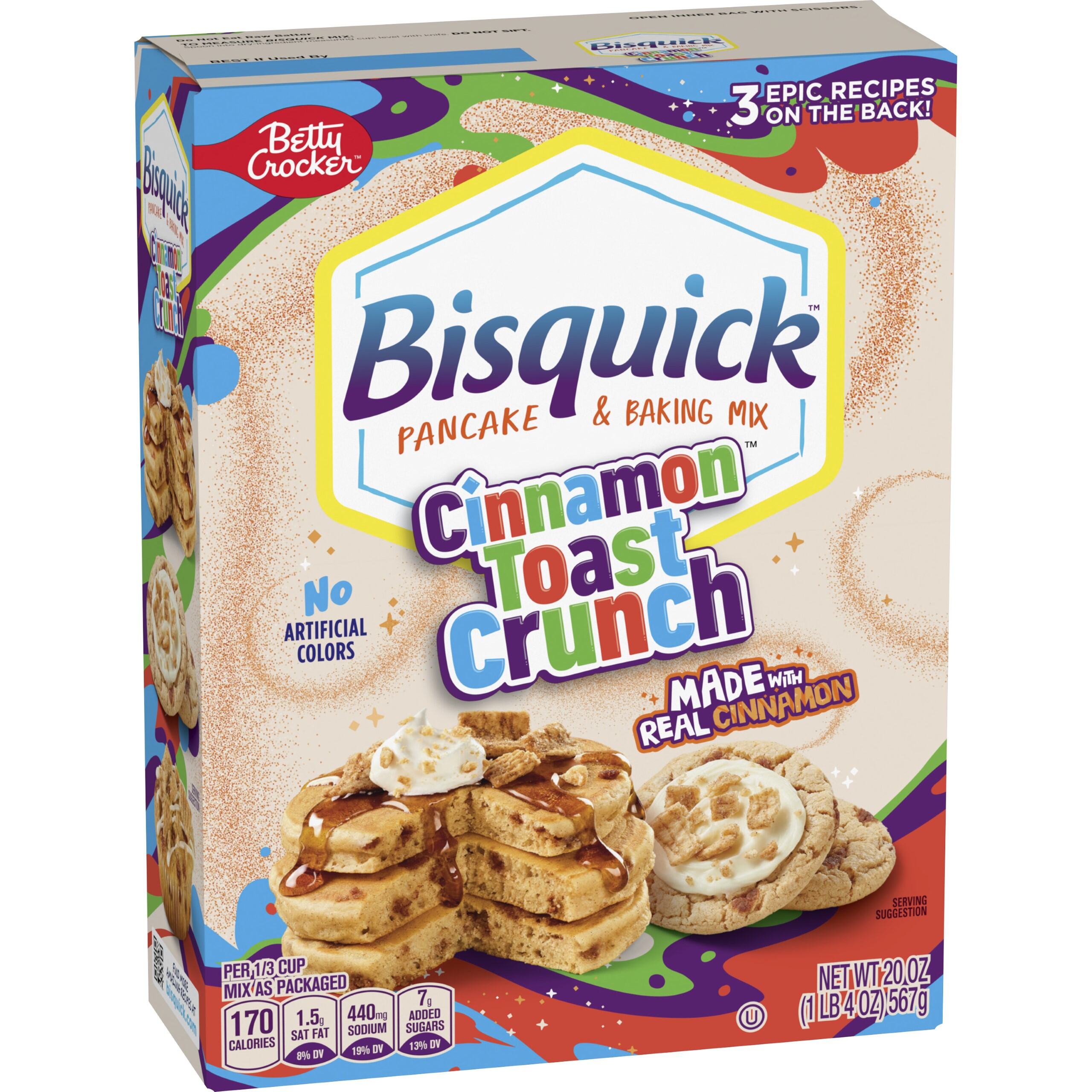 Bisquick Just Released A Cinnamon Toast Crunch Pancake Mix And Breakfast Will Never Be The Same