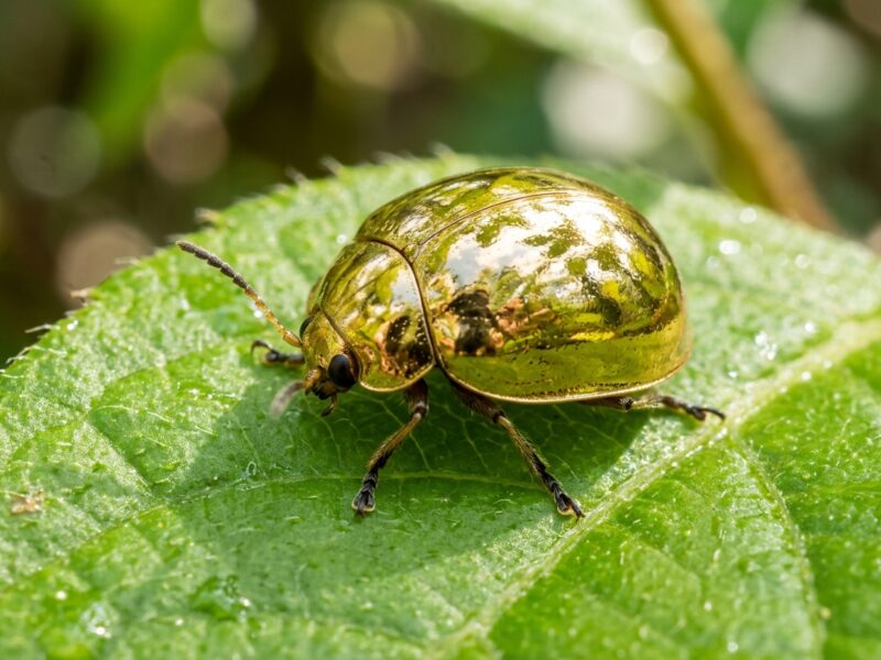 This tiny beetle looks exactly like a walking disco ball and I need science to explain it