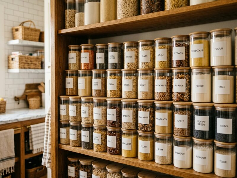 Nobody actually has 47 matching glass canisters in their pantry and I’m tired of pretending otherwise