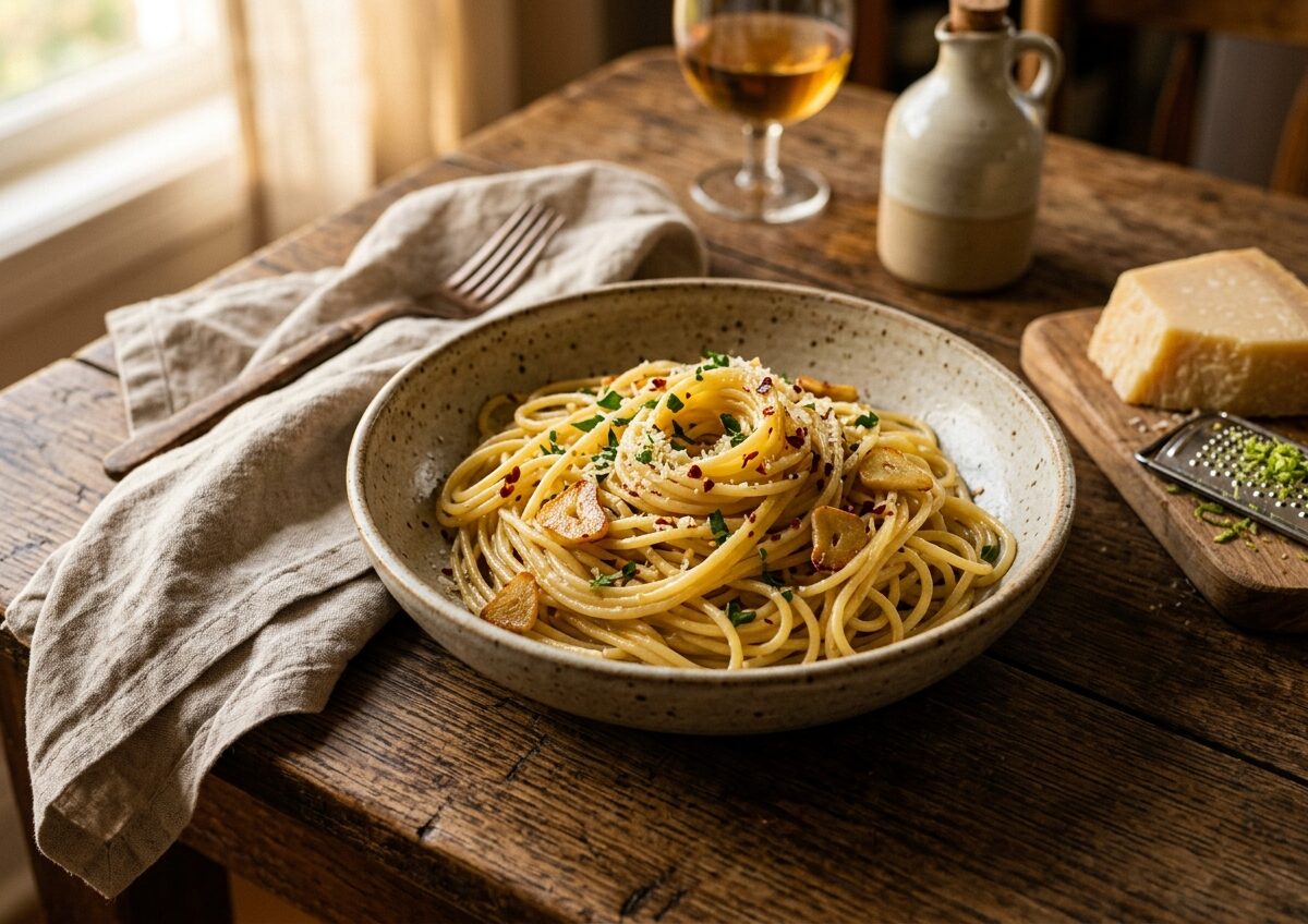The weeknight pasta I make when I don't have the energy for anything else