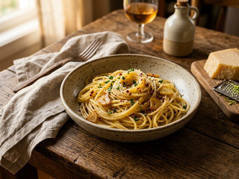 The weeknight pasta I make when I don’t have the energy for anything else