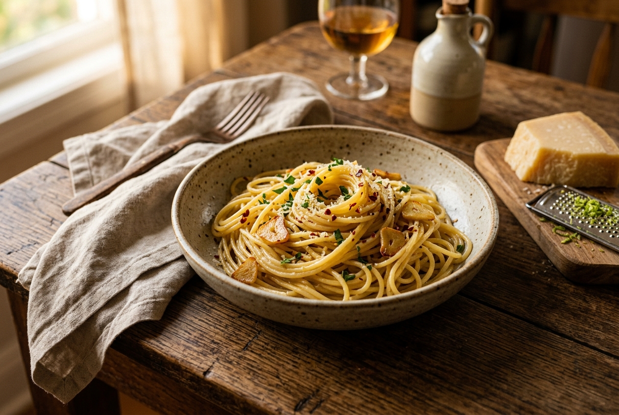 The weeknight pasta I make when I don’t have the energy for anything else