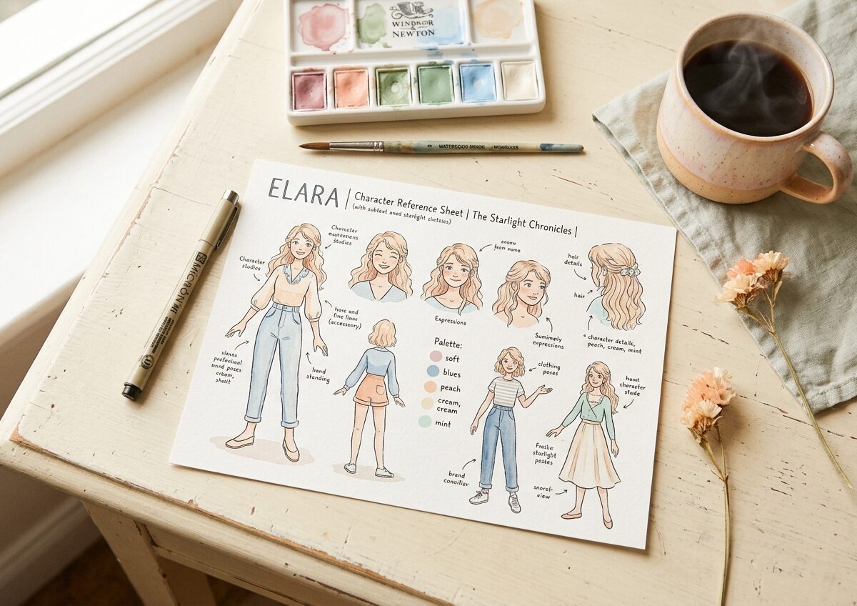 How to make a viral AI caricature character sheet that actually looks like you