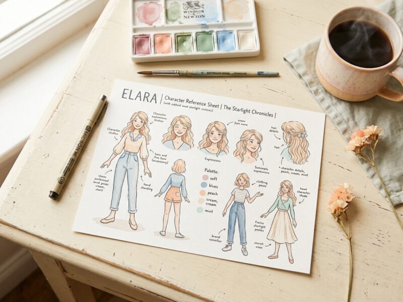How to make a viral AI caricature character sheet that actually looks like you