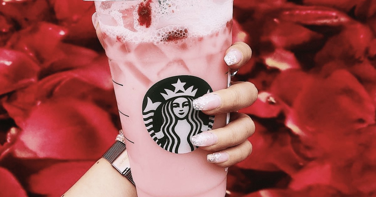 This 2 Ingredient Drink Tastes Just Like A Starbucks Pink Drink
