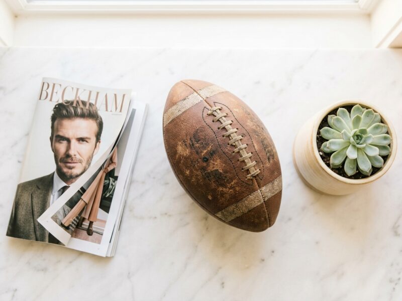 What David Beckham actually gets right about reinvention