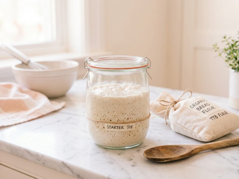 Your sourdough starter smells like nail polish remover — here’s what’s actually happening
