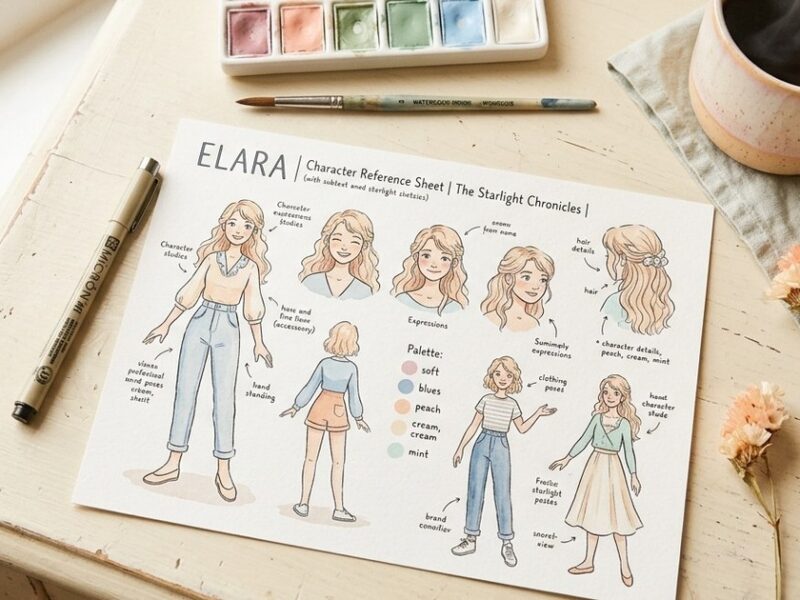 How to make a viral AI caricature character sheet that actually looks like you