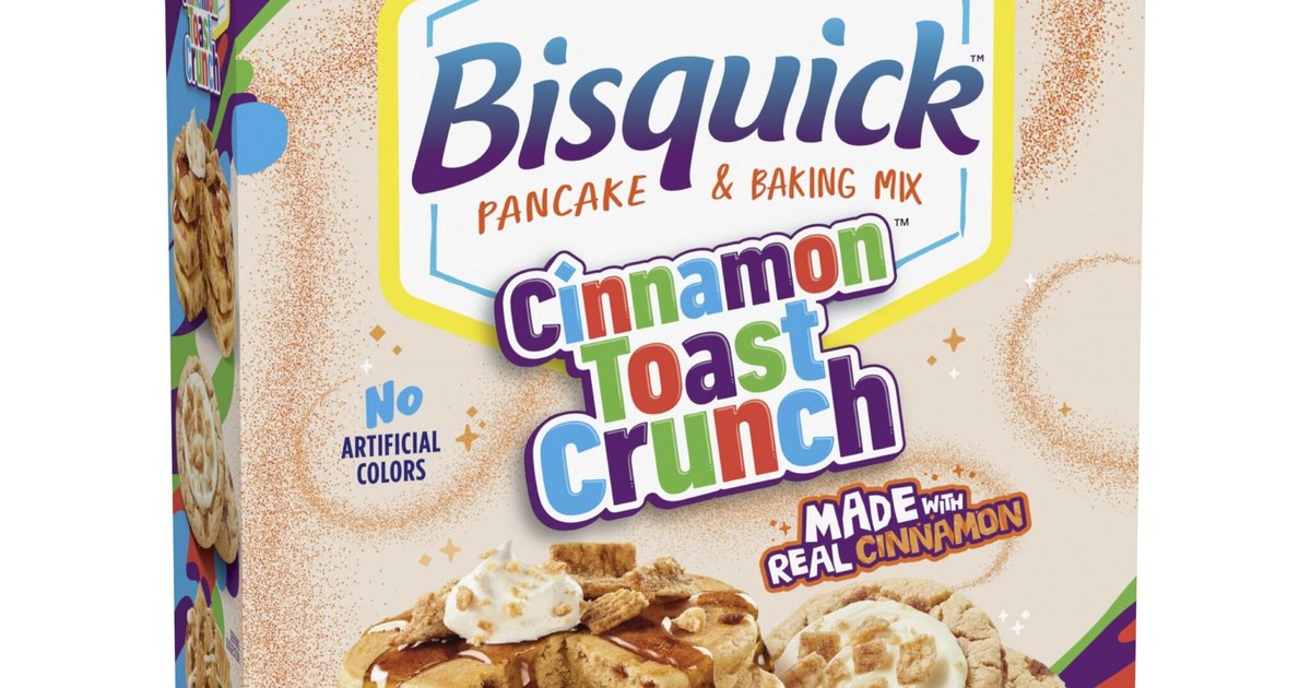 Bisquick Just Released A Cinnamon Toast Crunch Pancake Mix And Breakfast Will Never Be The Same
