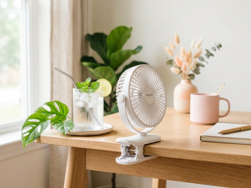 This $18 clip-on fan is doing more for me than anything I’ve bought all year