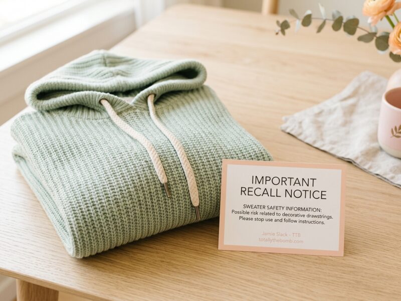 Madewell and TJ Maxx are recalling sweaters and nobody checked the tags