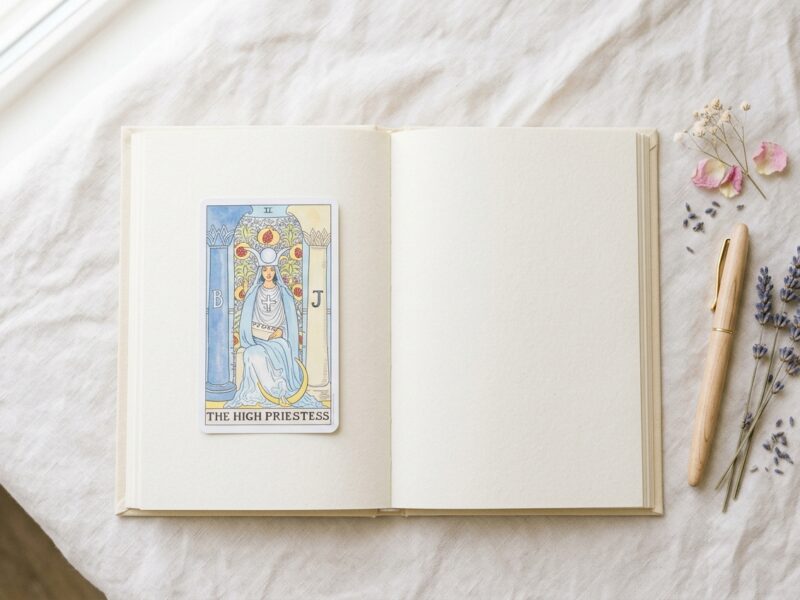What is a tarot journal — and how do you actually use one?