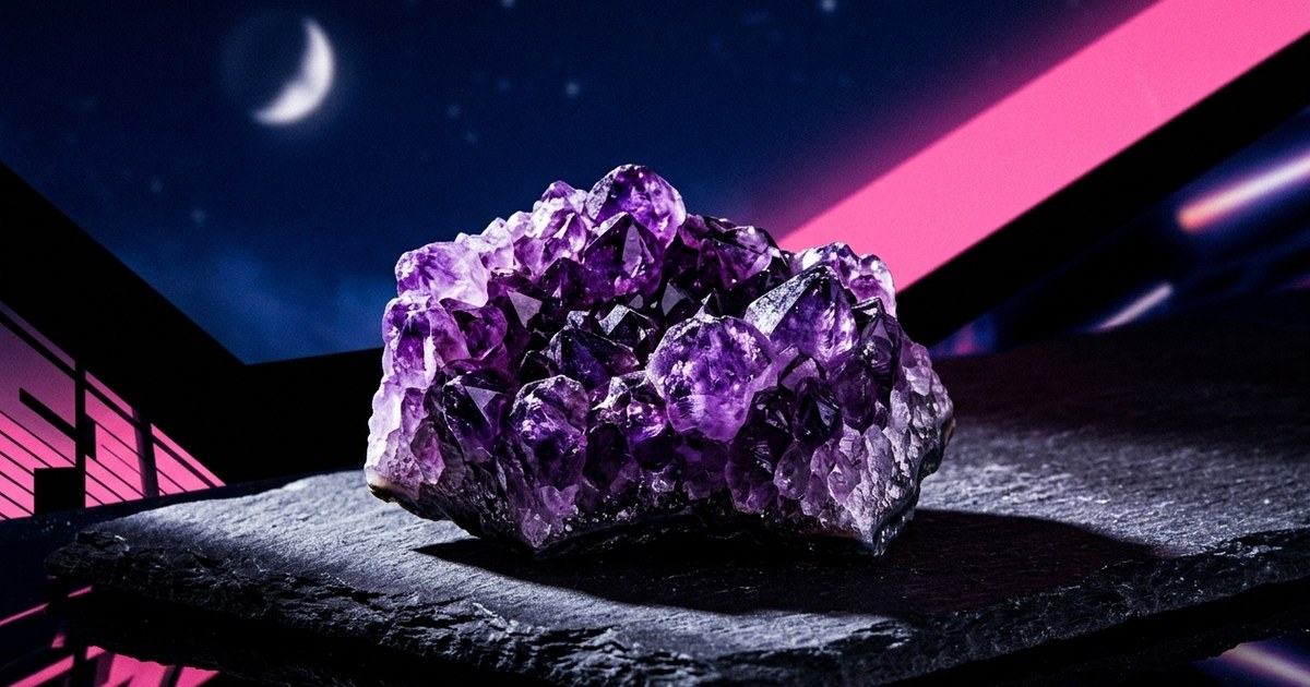 What actually happens when you charge amethyst under a new moon