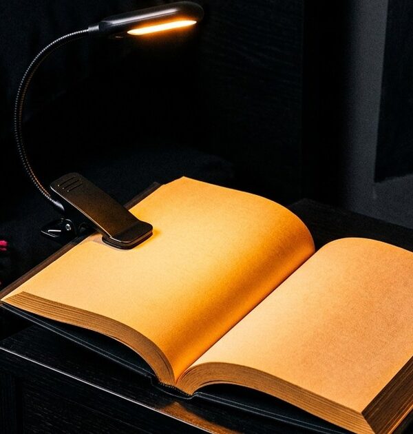 This clip-on book light lets you read at 2am without waking anyone up