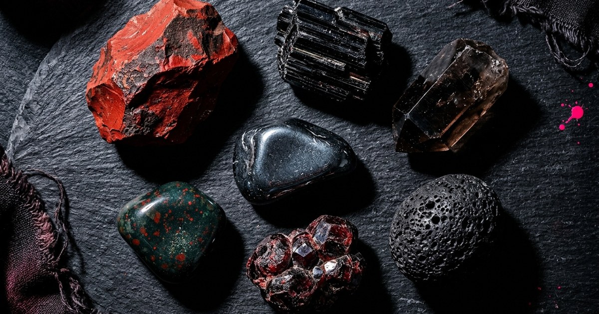 7 crystals for the root chakra that actually make sense to use