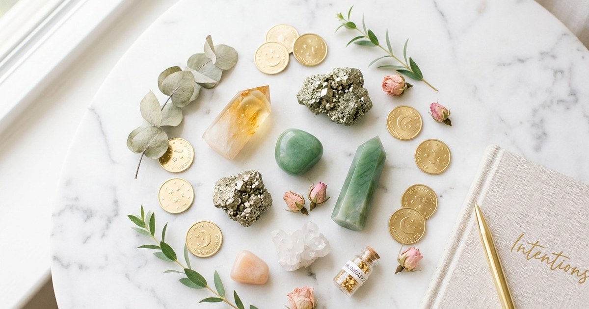 13 crystals that actually help you manifest money (and how to use them)