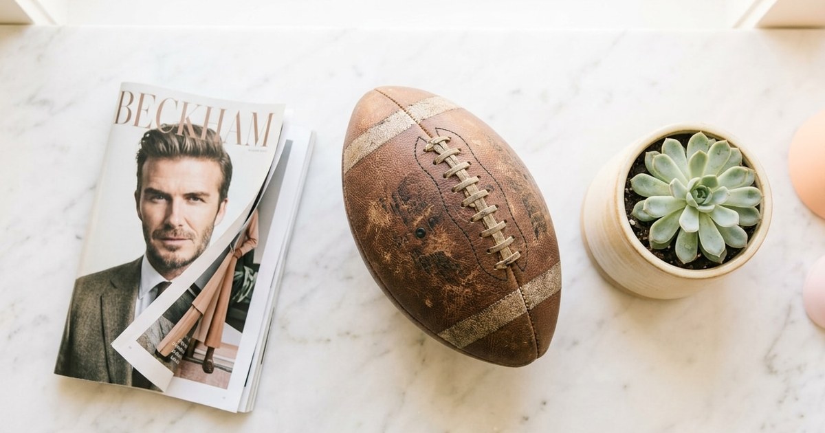 What David Beckham actually gets right about reinvention