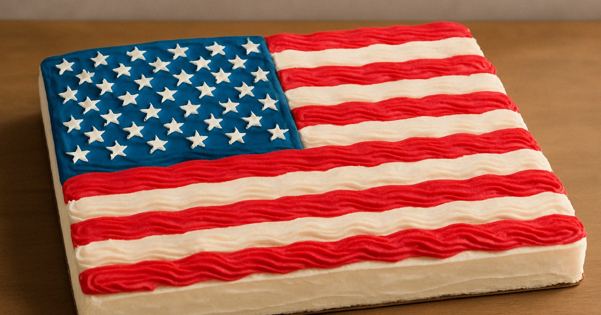 DIY Sheet Cake For One