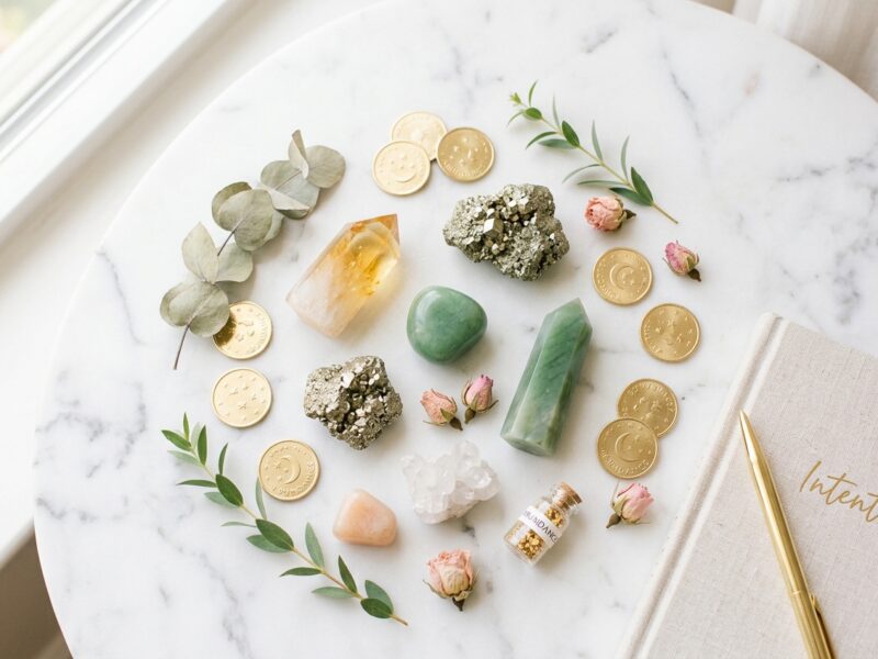13 crystals that actually help you manifest money (and how to use them)