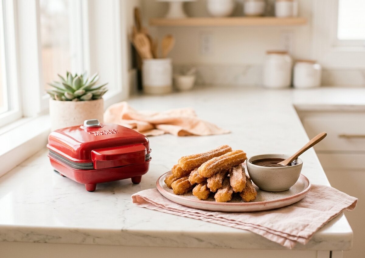 This churro maker lets you make fresh churros at home in literal minutes