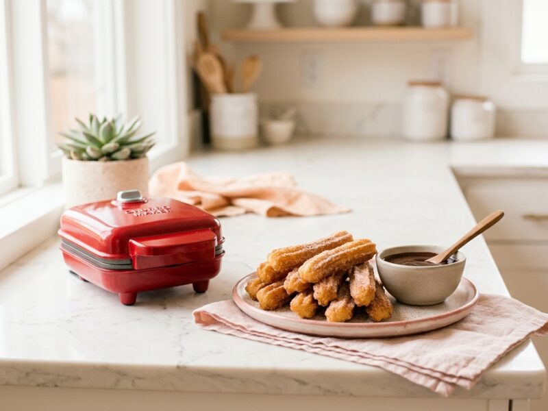 This churro maker lets you make fresh churros at home in literal minutes