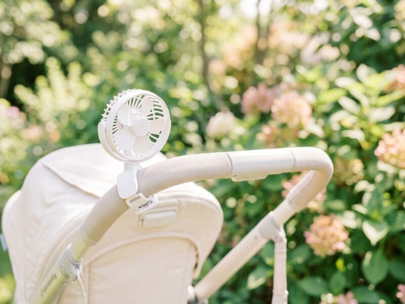 This clip-on stroller fan is small, cheap, and has no business being this good