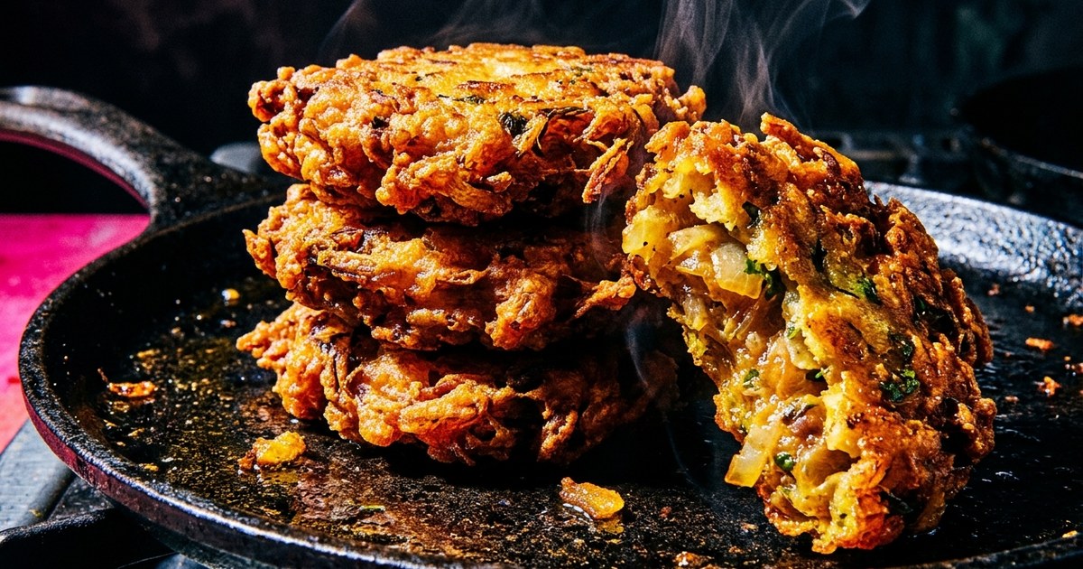 Onion patties are better than onion rings and I’ll die on that hill