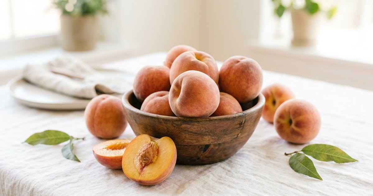 Peaches are perfect and I will not be taking questions