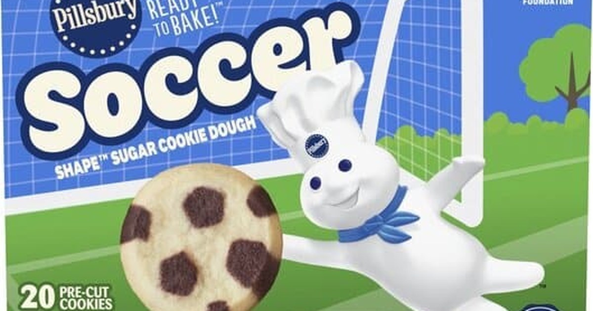 Pillsbury Just Dropped Soccer Ball Cookies and Honestly This Is a Whole Moment