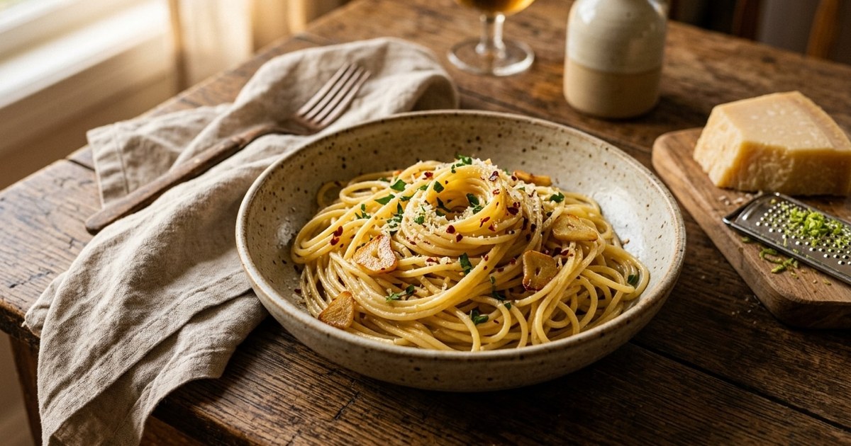 The weeknight pasta I make when I don’t have the energy for anything else