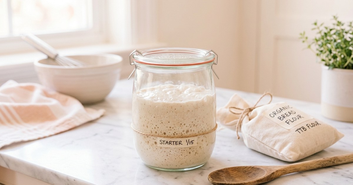 Your sourdough starter smells like nail polish remover — here’s what’s actually happening