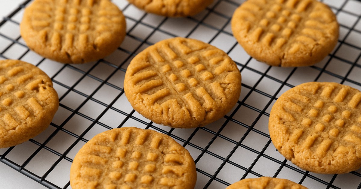 These 3 Ingredient Peanut Butter Cookies Are Stupid-Easy and So Good