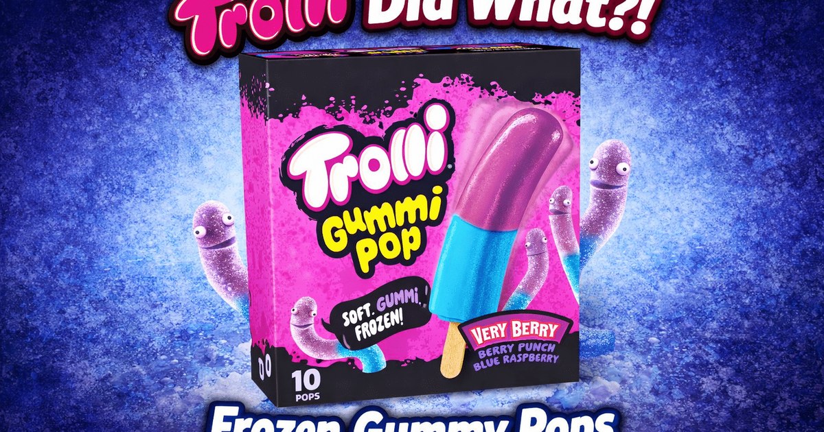 Trolli Made Frozen Gummy Pops And I’m Confused (But Interested)