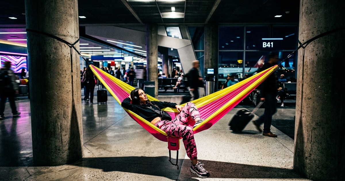 TSA says airport hammocks are allowed — so what’s actually stopping you?