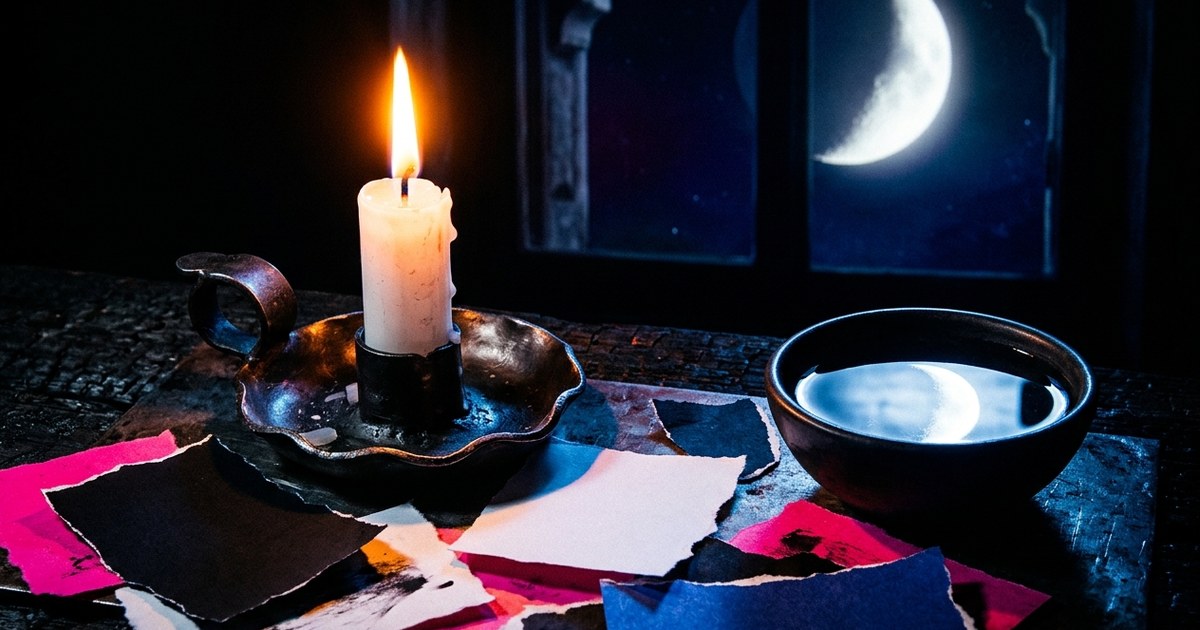 Waning moon clarity spell: the timing that actually matters
