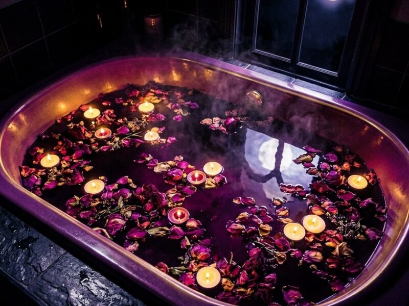 Waxing gibbous moon bath ritual: what you actually need